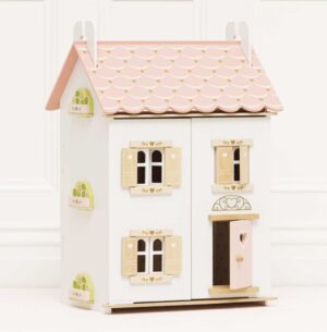H124-rose-heart-wooden-dolls-house-pink-rose-white-gold-girl-furniture (4)