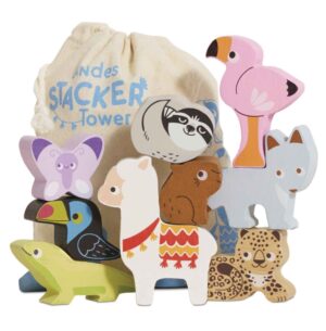 PL113-andes-stacking-wooden-toy-cotton-bag-plastic-free-flamingo-lama-wolf-tucan-leopard-lizard-wolf-pink-soft (12)