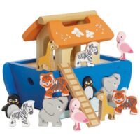 TV212-noah-ark-animal-elephant-penguin-flamingo-tigre-boat-blue-wooden-toy-eco-gift-baby-toddler-boy-girl-NEW (17)