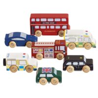 TV267-london-car-decker-bus-taxi-police-mini-fire-engine-ambulance-vehicle-wooden-toy-red-wood-boy-girl-cars (11)