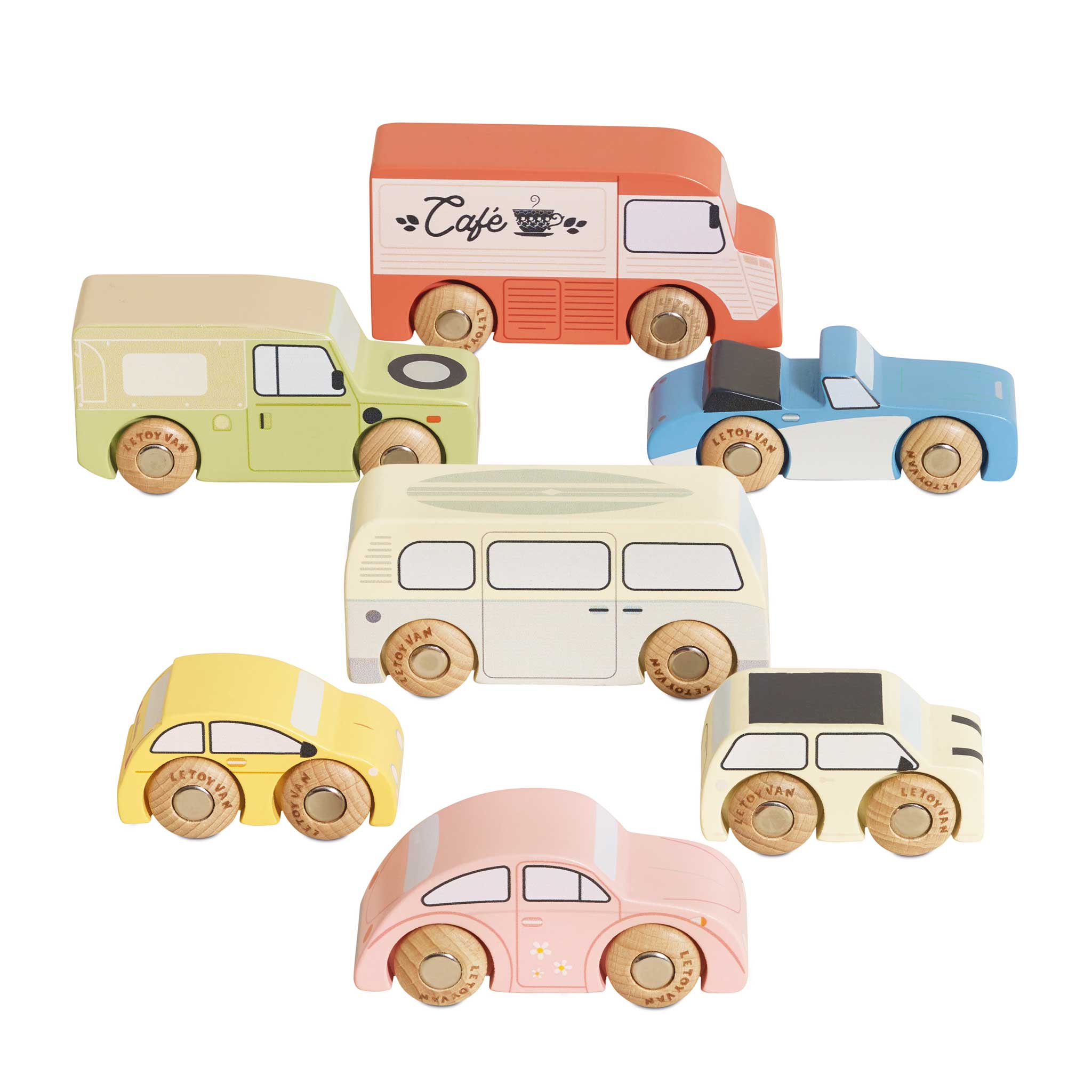 TV443-vintage-toy-car-wooden-toy-pink-red-bllue-yellow-green-classic-vehicles-boy-girl-eco-gift (0)