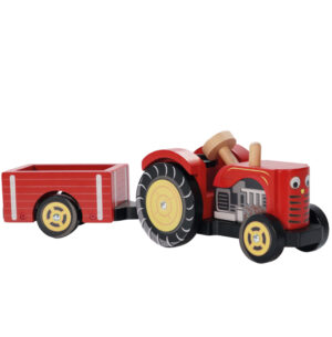 TV468-red-farm-tractor-trailer-rouge-barn-wooden-toy-eco-plastic-free-gift-boy-girl (2)