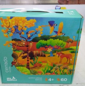 QC 08 Quebra cabeça Cerrado 60 peças